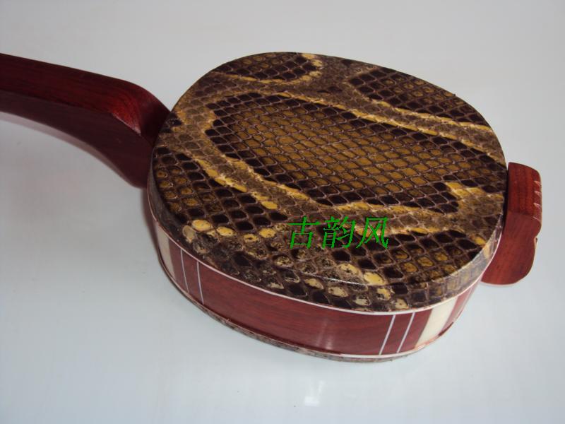 Factory direct redwood three-string red pear small three-string ethnic plucked musical instrument professional performance send accessories