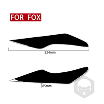 Suitable for Ford Focus 2009-2011 A-type eyebrow headlight modification decorative stickers