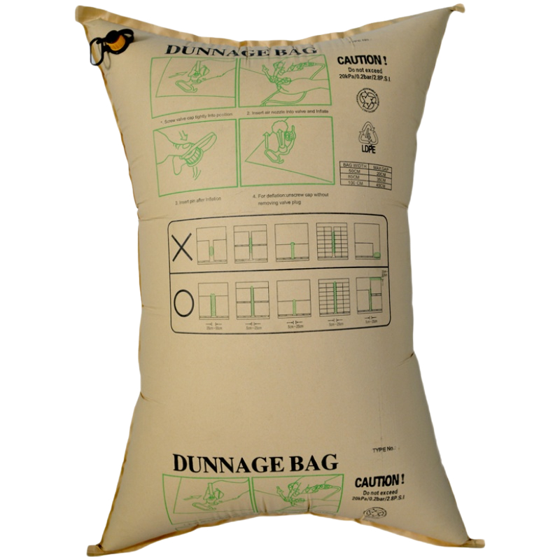 Manufacturer Direct sales Container inflatable bag kraft Inflatable Sacks Padded air bag Bubble Bag 800 * 1200mm