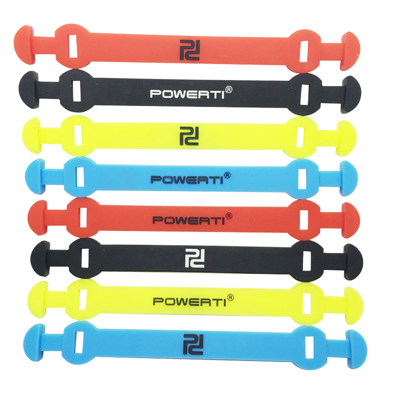 POWERTI Two Tennis Shock Shield Tennis Shock Absorber Long Strip Shock Absorber Tennis Accessories