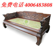 Master bedroom solid wood bed heating Jade Kang solid wood electric Jade Luohan bed imported heating plate bed delivery installation