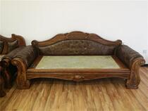 Jade electric sofa Luohan bed heating solid wood bed living room sofa heating package logistics pick-up installation