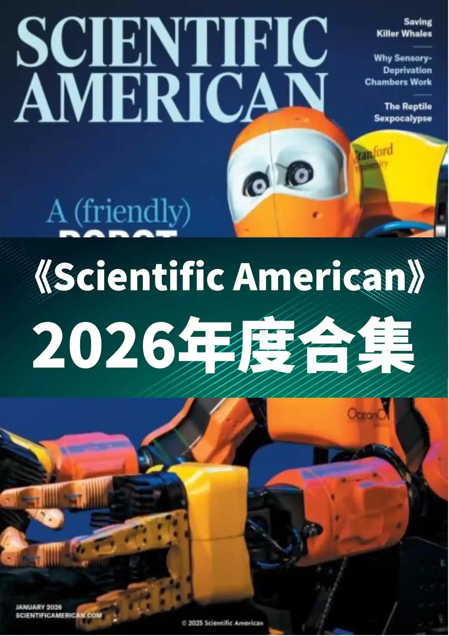 《科学美国人 Scientific American》2026年度全彩精校PDF杂志合集订阅下载-谷酷资源网