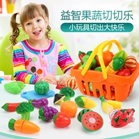 Trẻ em chơi đồ chơi nhà trái cây và rau quả Trẻ em có thể cắt trái cây và rau quả đặt 2 bé 4 câu đố 6 nhận thức trứng đồ chơi