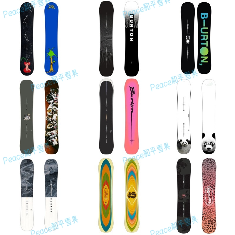 22 23 Burton Men's Snowboard Full Range Carved Skate Park All-Around New October