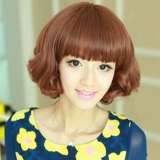 品秀 Демисезонный парик, кудрявая милая челка, придает объем