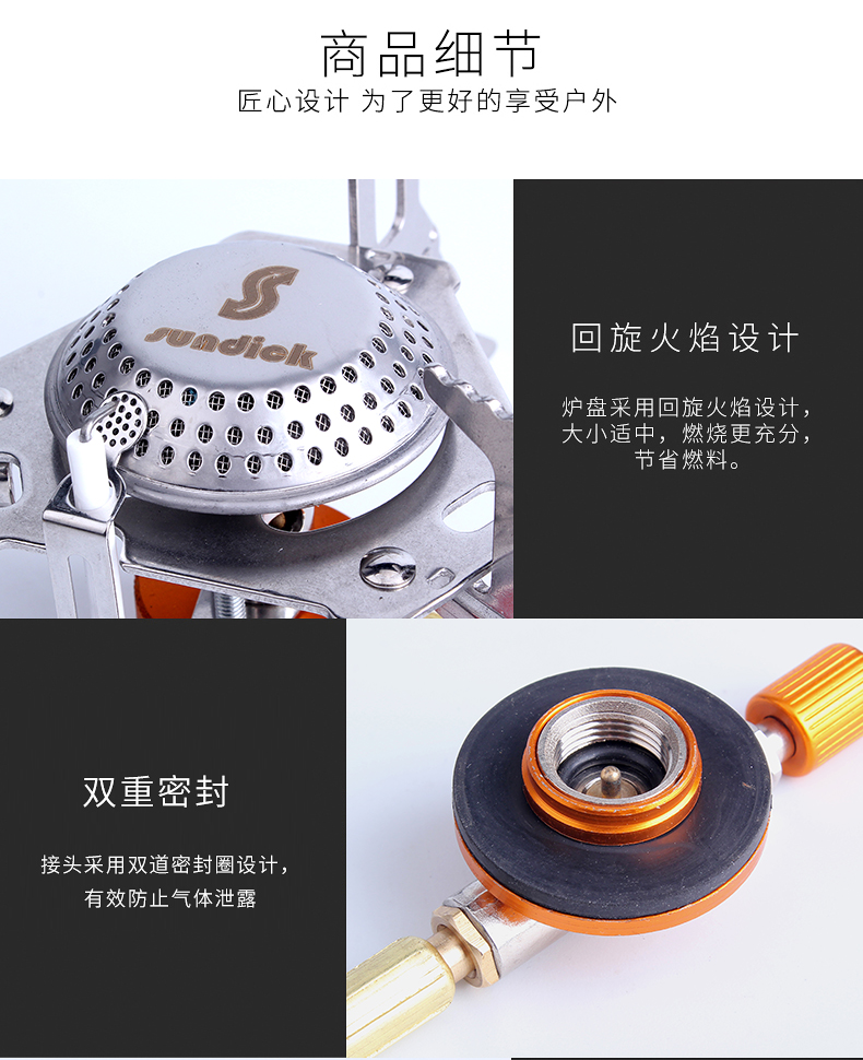Ngoài trời nướng dã ngoại dã ngoại cắm trại bếp lò bếp lò bếp nhỏ - Bếp lò / bộ đồ ăn / đồ nướng dã ngoại lò nướng inox ngoài trời