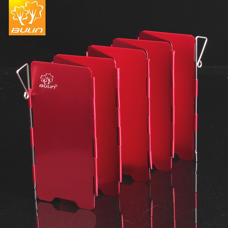 Bulin BL500-K8 outdoor portable colorful aluminum windshield Lightweight windshield 9 pieces