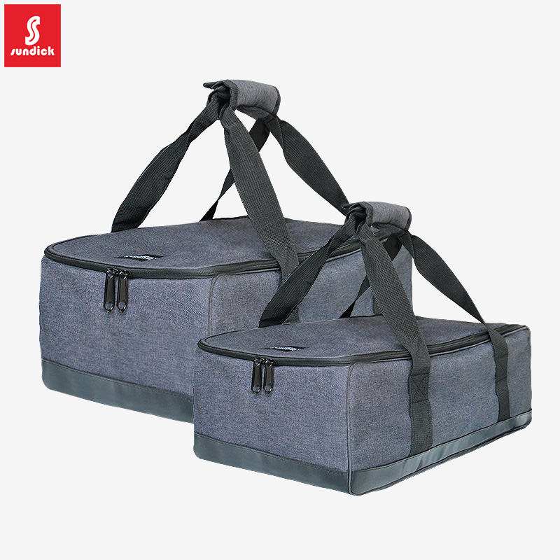 Mountain guest picnic bag Outdoor portable stove tableware bag Multi-function storage bag Camping waterproof large capacity