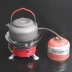 Bếp sen ngoài trời chống gió cắm trại dã ngoại loại thẻ bếp gas di động dài bình gas phẳng bếp gas - Bếp lò / bộ đồ ăn / đồ nướng dã ngoại Bếp lò / bộ đồ ăn / đồ nướng dã ngoại