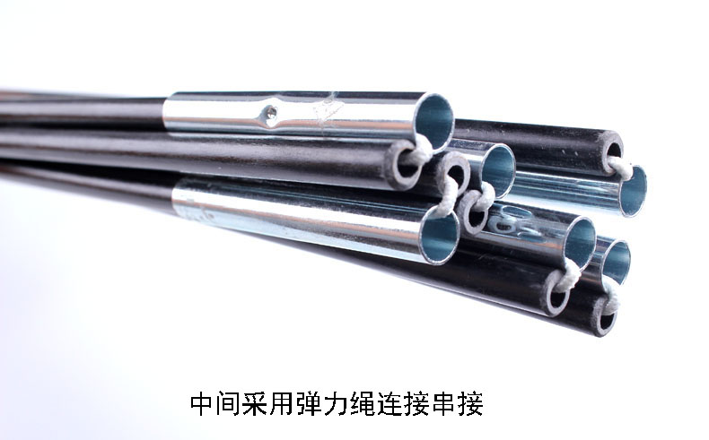 Ngoài trời lều phụ kiện 2 người lều bên trong cực cực sợi thủy tinh thanh bộ xương hỗ trợ thanh lều phượt