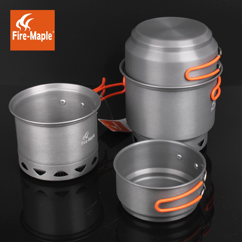 Huofeng heat collection single pot 2-3 people outdoor set pot FMC-217 218 outdoor mountaineering camping cooking pot