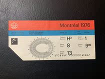 M07-3 1976 equestrian tickets for the Summer Olympics in Montreal Canada