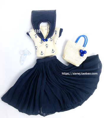 taobao agent Handmade BJD Navy Wind Doll Doll Clothing