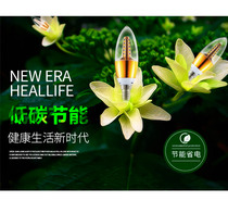  Crystal chandelier matching warm white LED bulb E14 power saving and environmental protection shipped with the lamp