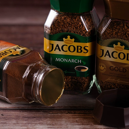 Русский импортный император кофе Jacobs Германия Jacobuz -Speed ​​Speed ​​Black Coffee Frozen Coffee