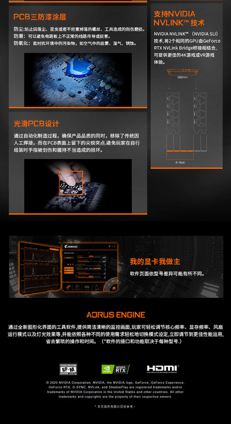 Видеокарта 技嘉rtx3090 gaming oc 24g显卡/trubo 24g涡轮 服务器显卡 95新 Gigabyte