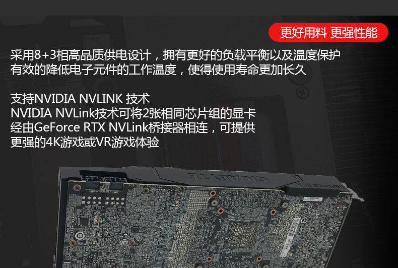 Видеокарта 技嘉gigabyte rtx2080ti 11g公版单涡轮显卡 深度学习ai计算 95新
