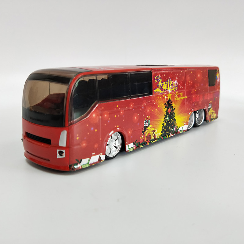 Игрушка 1 50 圣诞节礼物 旅行巴士合金公交模型回力声光儿童玩具车包邮 OTHER