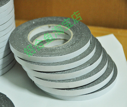 Black Eva double sided foam sponge shockproof anti-friction adhesive tape 1 5MM thickness 2CM 2CM 10 m Long-Taobao