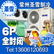 Cold storage refrigeration unit Quanlian fully enclosed all-in-one machine 6 medical food fresh-keeping refrigerated refrigeration cold storage equipment