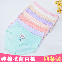 Womens underwear cotton antibacterial safety underpants briefs