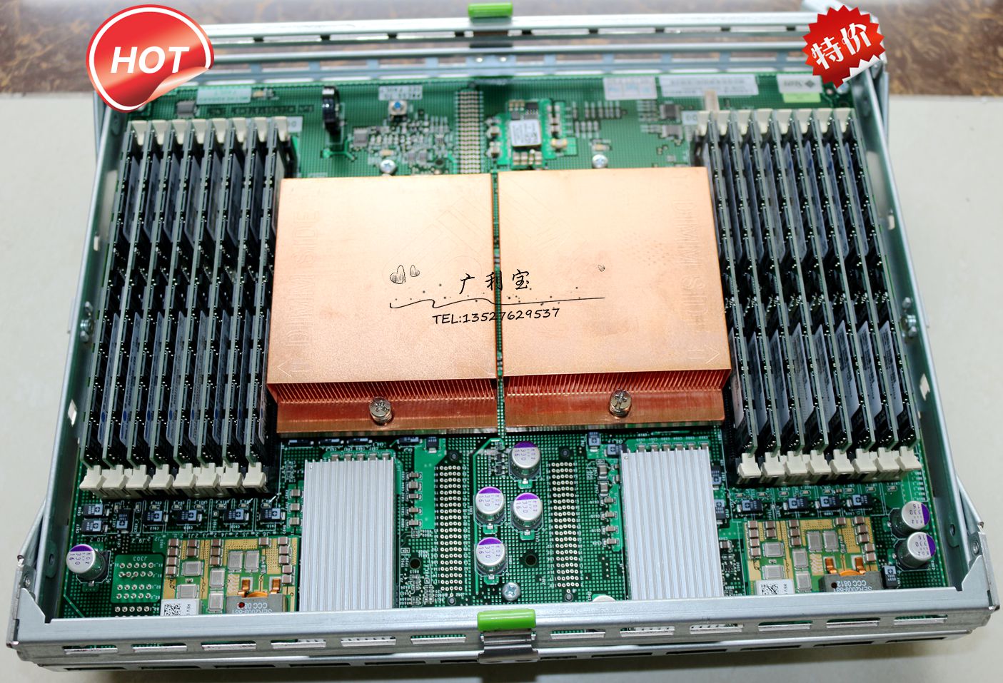 Original unloader Sun 540-7953 X4440 7410 server CPU memory board 