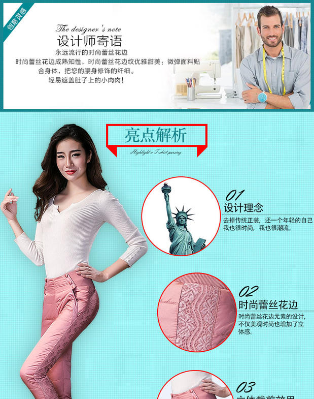 Đặc biệt hàng ngày Phiên bản Hàn Quốc của Slim mới, quần lửng ống rộng hai mặt, quần dài của phụ nữ mặc bên ngoài chân mỏng xuống cotton quần tây công sở