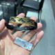 Hong Kong Chow Sang Sang 999 Pure Gold Cultural Blessing Legendary Snake Scale Black Diamond Belt Bracelet 95498B