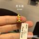 Hong Kong Chow Sang Sang Sanrio solid gold bow Kurome Melodi gold beads Hong Kong and Macau limited edition 95797C