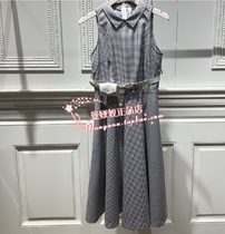 Manyanu 2019 summer new fashion plaid vest dress female slim MJ23DE561