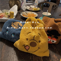 ◆ AIKO ACC ◆ Korean parent-child cashmere cartoon bag insulated bag Bento bag