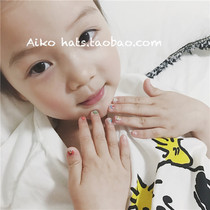 AIKO new childrens environmentally friendly nail stickers-a set of 5