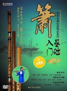 商城正版:箫基础入门 DVD 箫基础教程 演奏技法详解