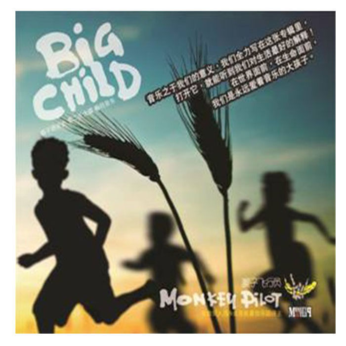 【正版现货】猴子飞行员 大孩子 CD BiG CHiLD