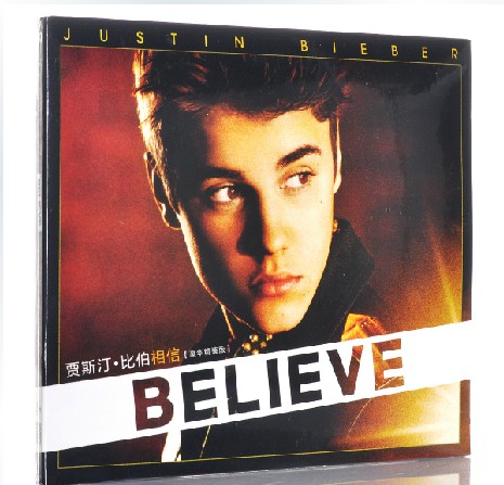 Justin Bieber 贾斯汀·比伯：Believe 相信CD+DVD 豪华精装版