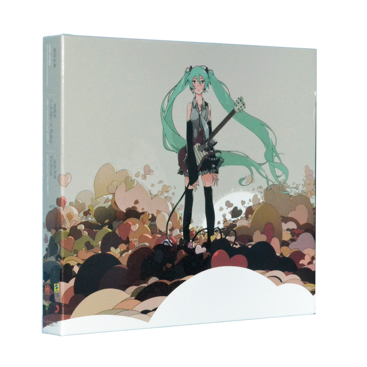 正版现货 初音未来：Baby / Yellow 向我看 CD+DVD+8明信片