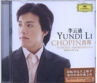 正版现货 李云迪-肖邦谐谑曲与即兴曲 CD