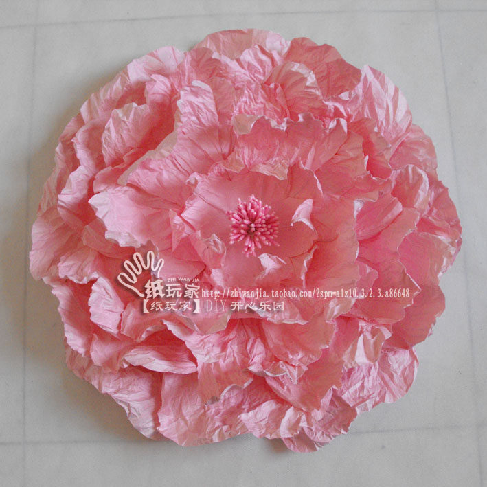 Window decoration photo studio background stage props flower large artificial flower custom-made 0061#rich peony