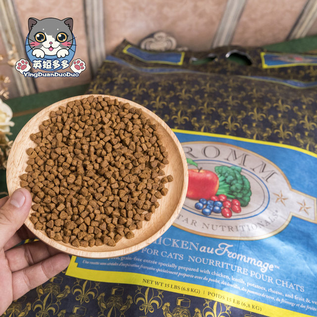 ບັນຈຸ 500g Fromm kittens ແລະ catsults ສໍາເລັດອາຫານ cat ໄກ່ salmon duck beef