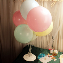 Net red macaron color balloon creative wedding wedding room childrens birthday party scene decoration supplies