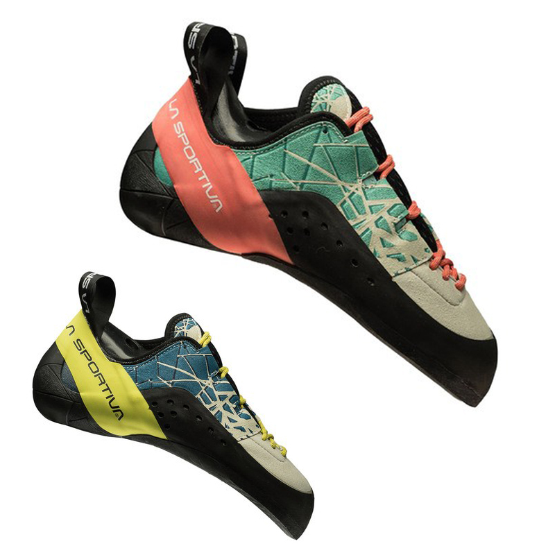 La Sportiva Kataki feud between men and women's rock climbing shoes Italy imports