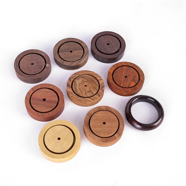 Rosewood Ebony Wood Bracelet Sub-Wood Bracelet Material Bracelet Semi-Finished Product Wood Bracelet Sub-DIY Wood Wood Width 1.2-1.5