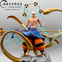 One piece GK ZN tender Thor Anilu double-headed carving ultra-large hand-made model statue ornaments