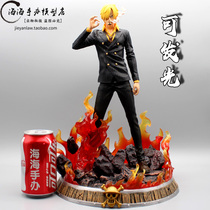 One piece GK dream mountain Ji black foot incense Ji Shi Flame oversized boxed hand-made model ornament statue