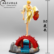 One Piece GK Kimono Yamaji Sauron RE Wakanokuni Demon wind leg flame Xiangji hand-made statue model