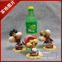 One Piece two criminals Luffy Joe Bawthorpe happy from ear to ear hand-made GK doll machine