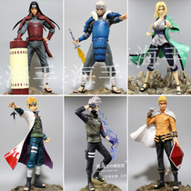 Naruto Shippuden GK behind the scenes of the ages Kakashi thousand hands between the title column Gang hand Naruto hand-made model ornament statue