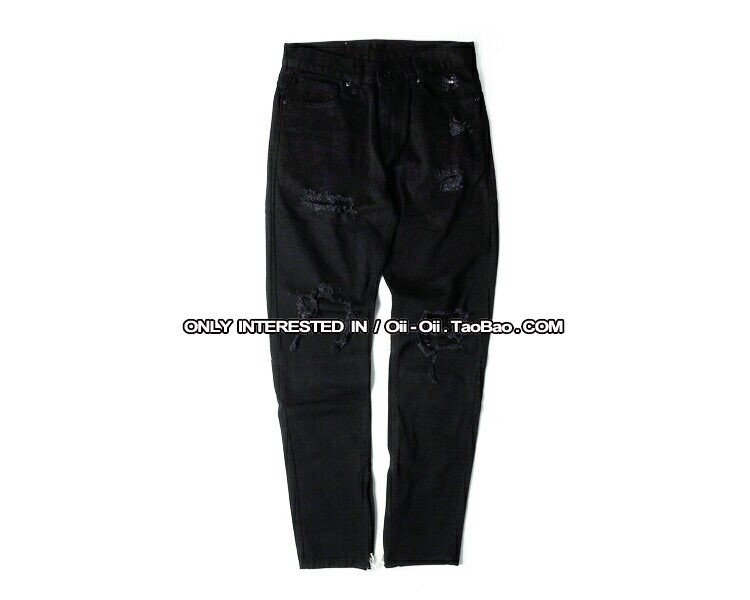 Jeans pour adolescent pieds Slim pour Quatre saisons - Ref 1481677 Image 24