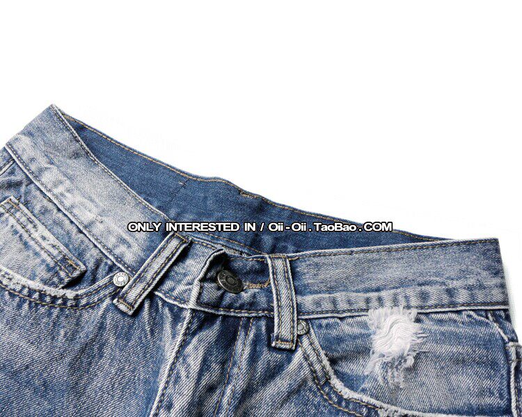 Jeans pour adolescent pieds Slim pour Quatre saisons - Ref 1481677 Image 28